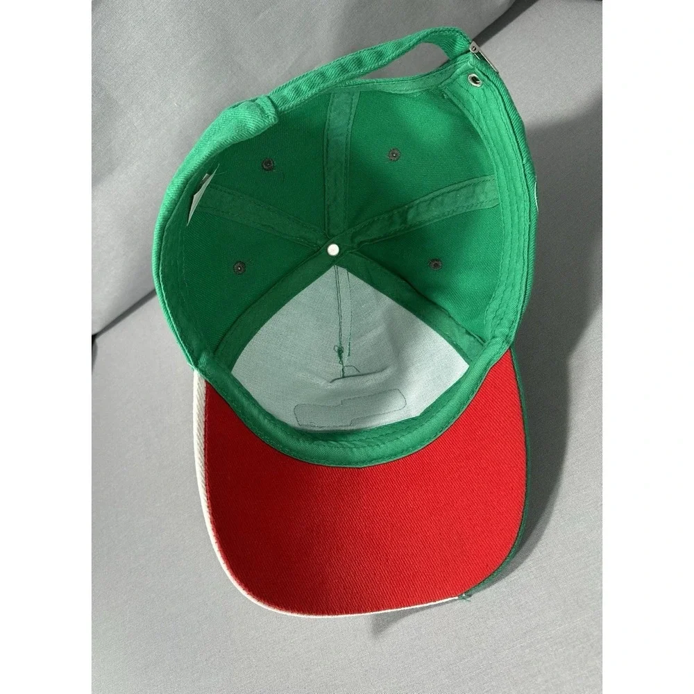 Castrol FIFA World Cup 2014 Brasil Hat adjustable buckle Green has‎ wear